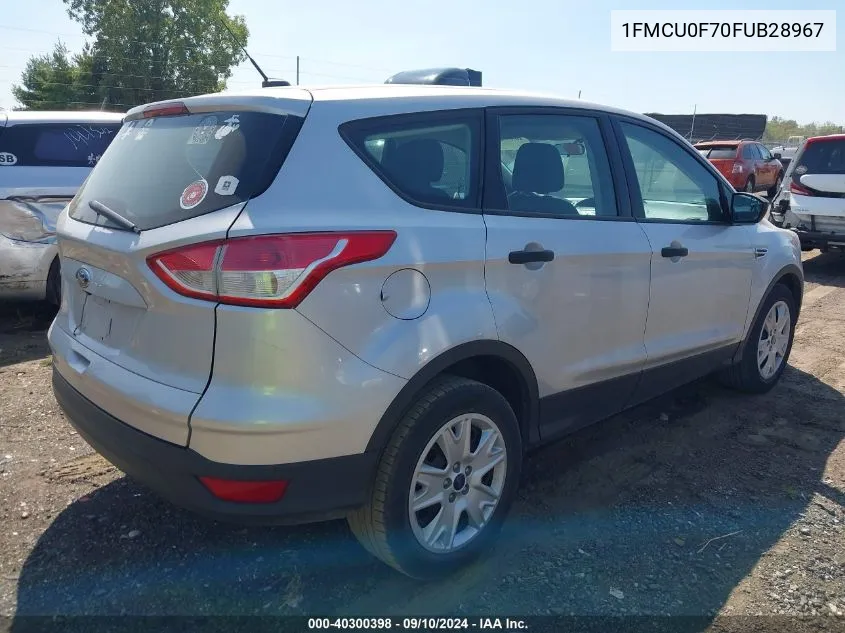 2015 Ford Escape S VIN: 1FMCU0F70FUB28967 Lot: 40300398