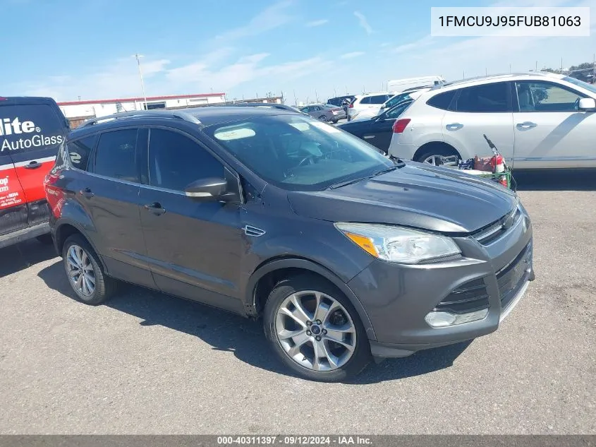 2015 Ford Escape Titanium VIN: 1FMCU9J95FUB81063 Lot: 40311397