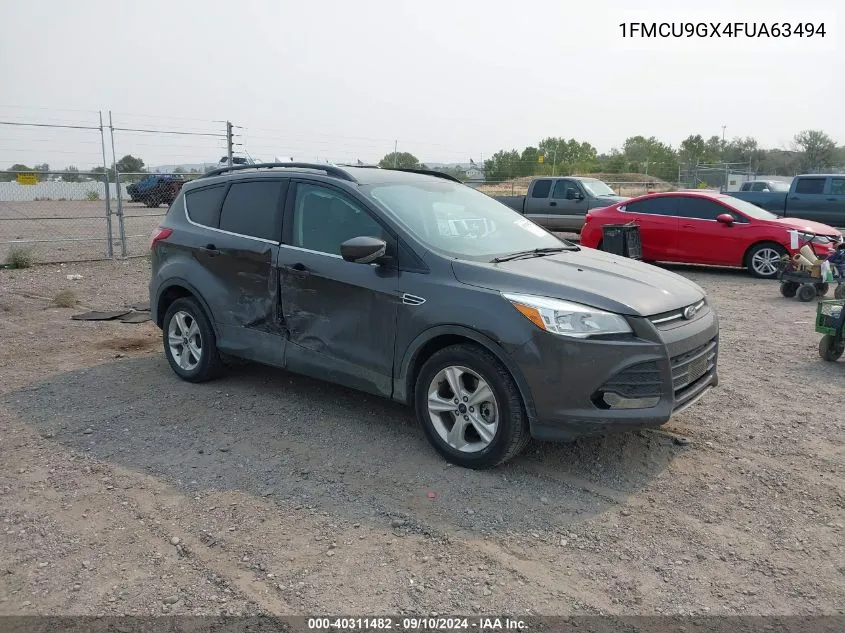 2015 Ford Escape Se VIN: 1FMCU9GX4FUA63494 Lot: 40311482