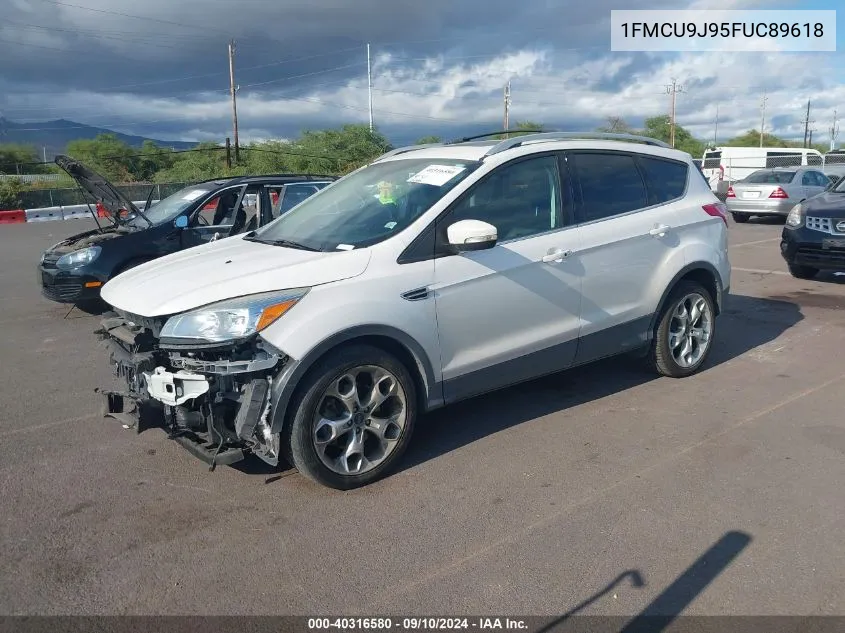 1FMCU9J95FUC89618 2015 Ford Escape Titanium