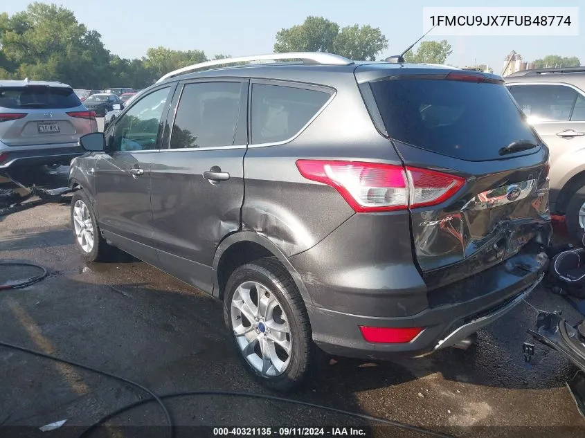 1FMCU9JX7FUB48774 2015 Ford Escape Titanium