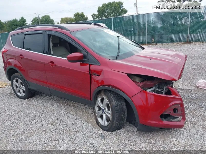 2015 Ford Escape Se VIN: 1FMCU0GX8FUC56355 Lot: 40324280