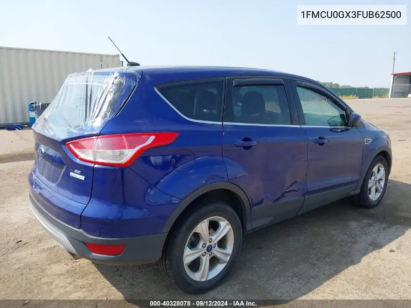 1FMCU0GX3FUB62500 2015 Ford Escape Se