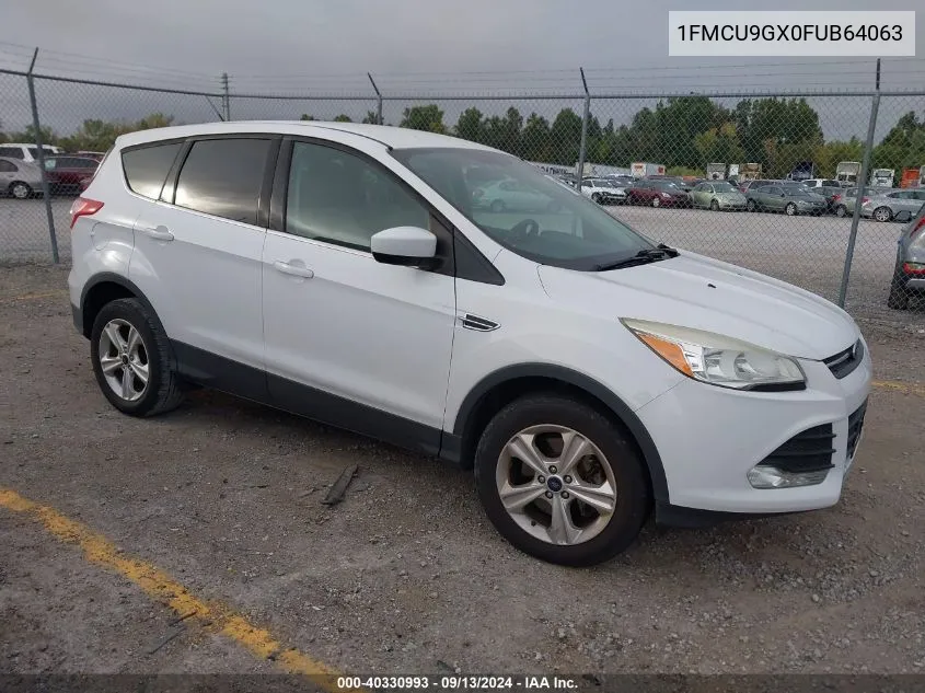 1FMCU9GX0FUB64063 2015 Ford Escape Se