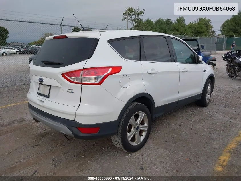 1FMCU9GX0FUB64063 2015 Ford Escape Se