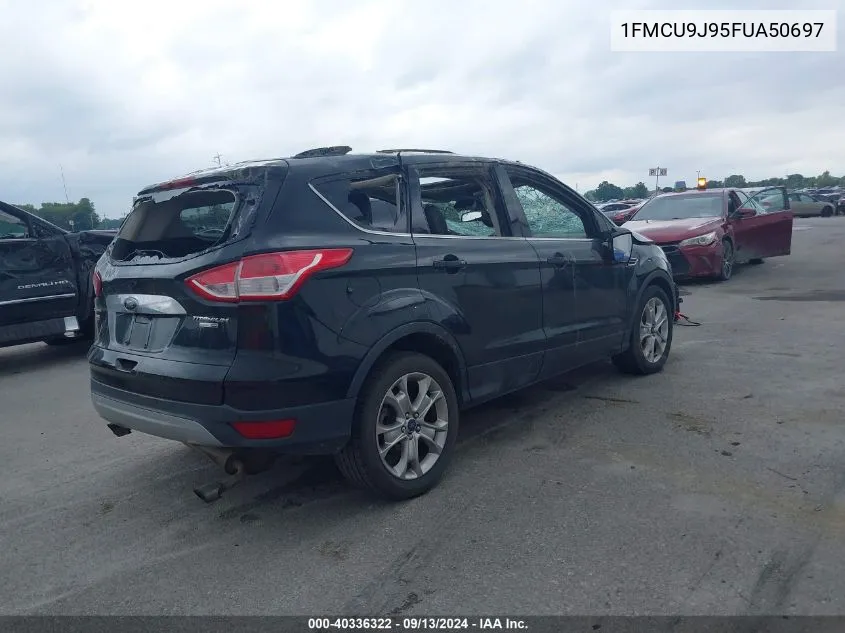 1FMCU9J95FUA50697 2015 Ford Escape Titanium