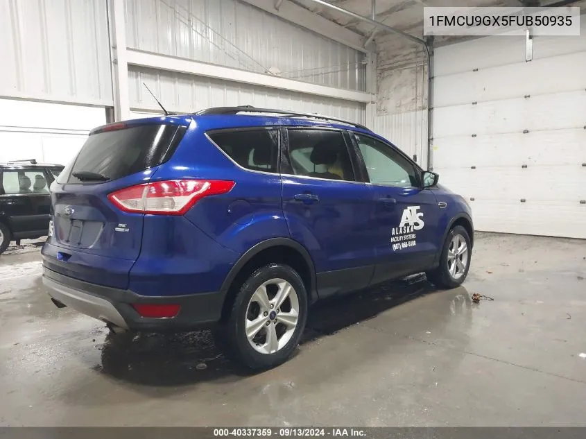 1FMCU9GX5FUB50935 2015 Ford Escape Se