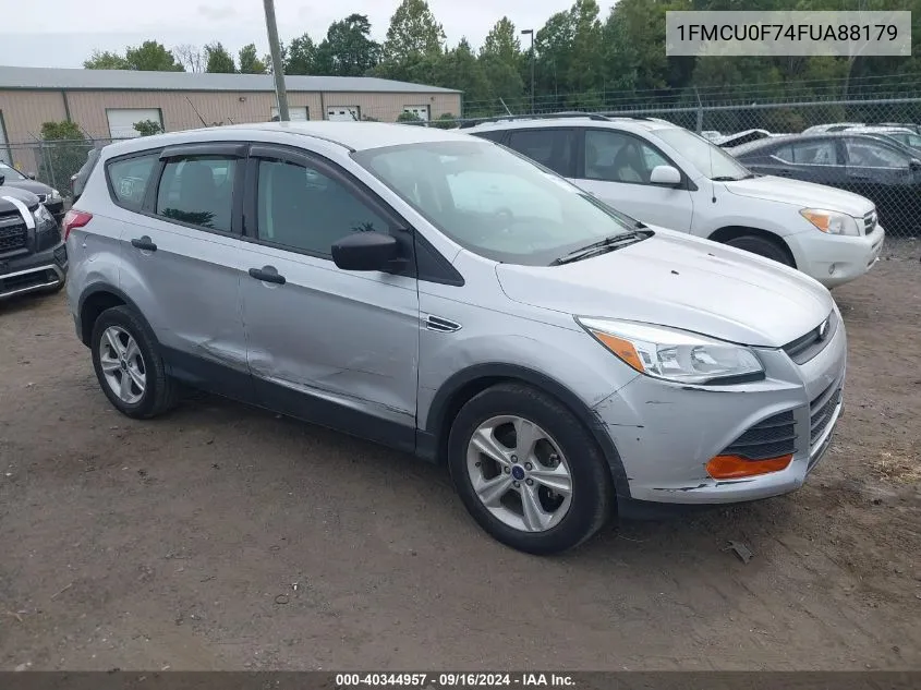 2015 Ford Escape S VIN: 1FMCU0F74FUA88179 Lot: 40344957