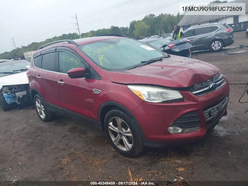 2015 Ford Escape Se VIN: 1FMCU9G98FUC72609 Lot: 40349459