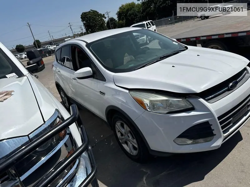 2015 Ford Escape Se VIN: 1FMCU9G9XFUB21061 Lot: 40375308