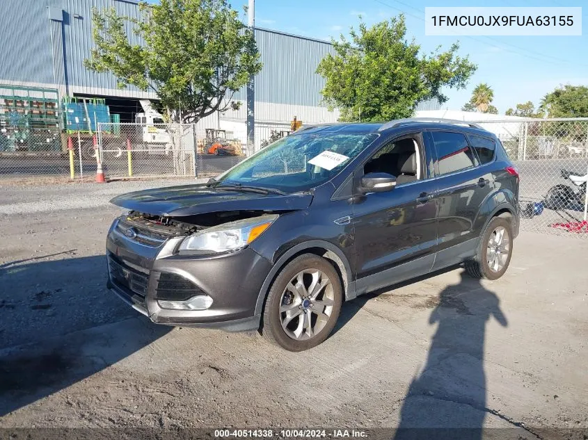 2015 Ford Escape Titanium VIN: 1FMCU0JX9FUA63155 Lot: 40514338