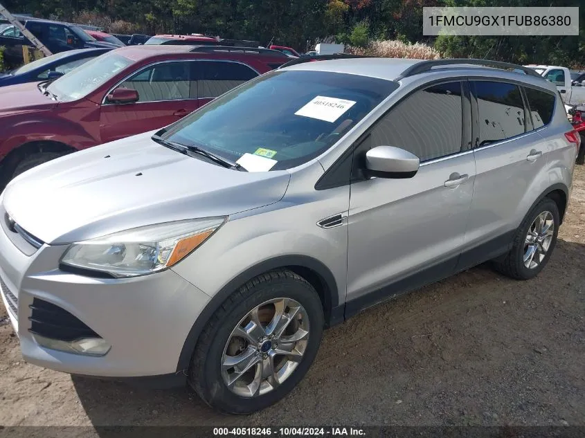 2015 Ford Escape Se VIN: 1FMCU9GX1FUB86380 Lot: 40518246