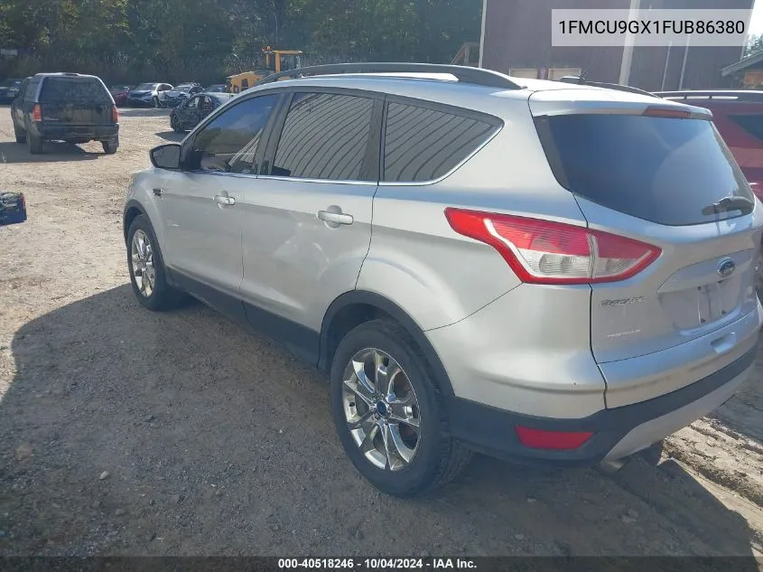 2015 Ford Escape Se VIN: 1FMCU9GX1FUB86380 Lot: 40518246