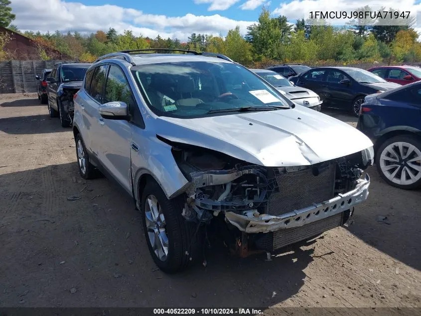 1FMCU9J98FUA71947 2015 Ford Escape Titanium