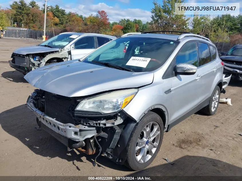 2015 Ford Escape Titanium VIN: 1FMCU9J98FUA71947 Lot: 40522209