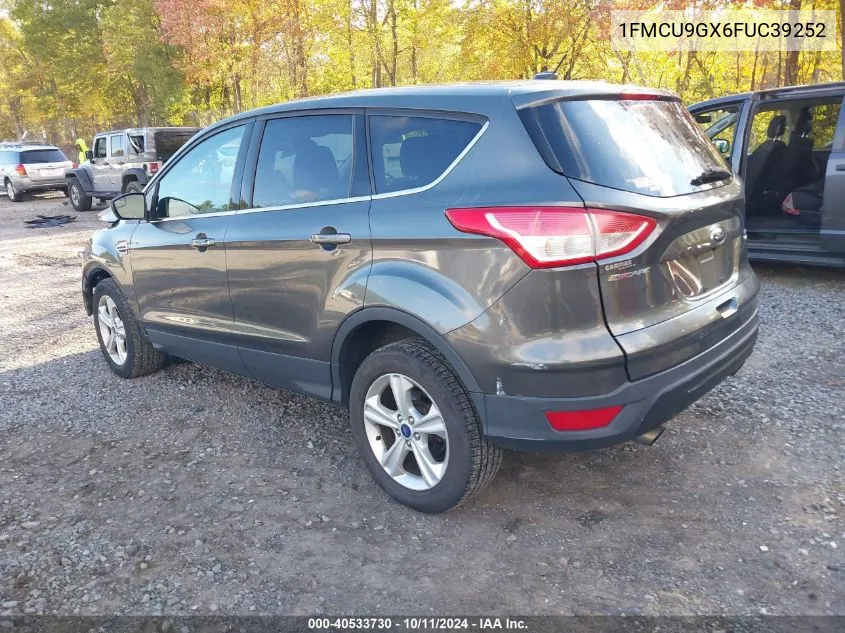 2015 Ford Escape Se VIN: 1FMCU9GX6FUC39252 Lot: 40533730