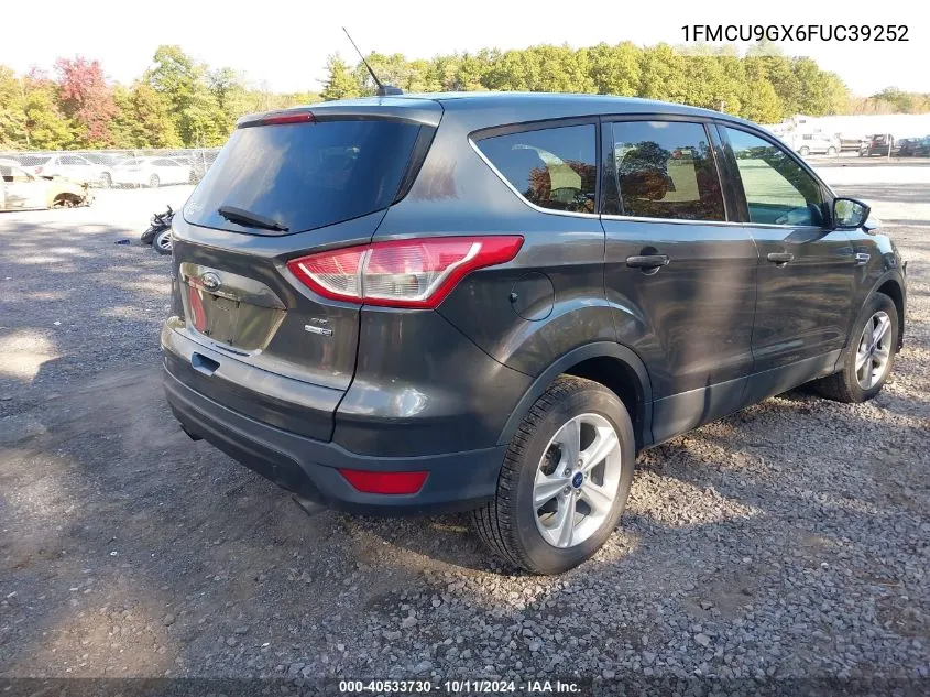 2015 Ford Escape Se VIN: 1FMCU9GX6FUC39252 Lot: 40533730