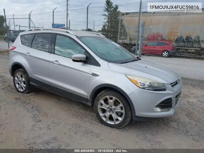 2015 Ford Escape Titanium VIN: 1FMCU9JX4FUC59816 Lot: 40538453