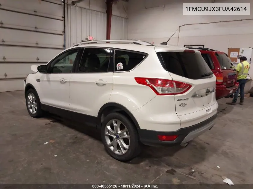 1FMCU9JX3FUA42614 2015 Ford Escape Titanium