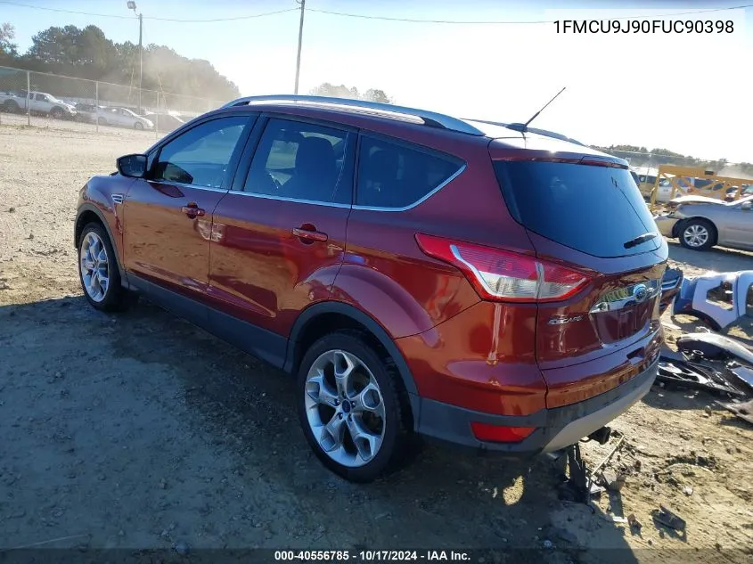 2015 Ford Escape Titanium VIN: 1FMCU9J90FUC90398 Lot: 40556785