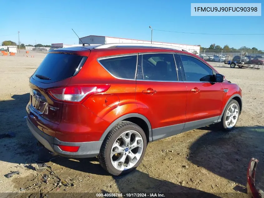 2015 Ford Escape Titanium VIN: 1FMCU9J90FUC90398 Lot: 40556785