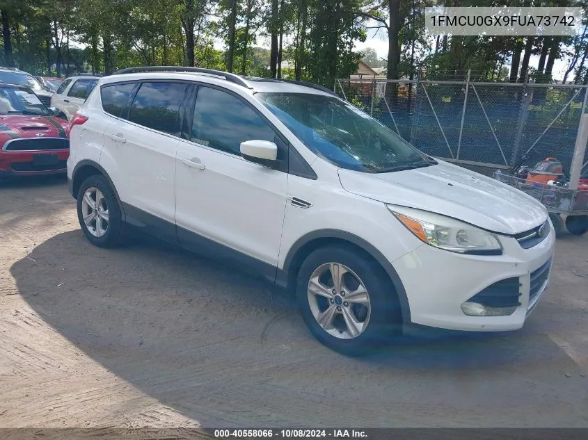 2015 Ford Escape Se VIN: 1FMCU0GX9FUA73742 Lot: 40558066