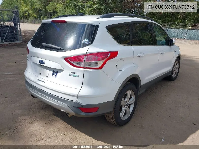 1FMCU0GX9FUA73742 2015 Ford Escape Se