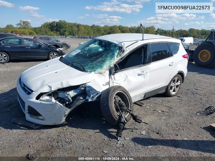 2015 Ford Escape Se VIN: 1FMCU0G98FUA22573 Lot: 40561110