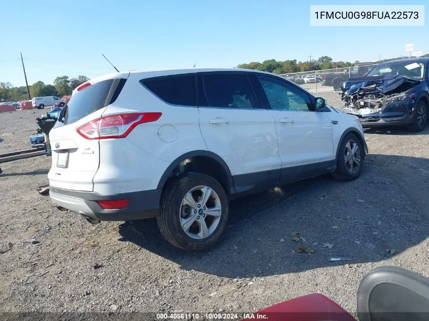 2015 Ford Escape Se VIN: 1FMCU0G98FUA22573 Lot: 40561110