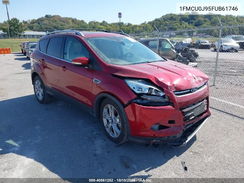 1FMCU0J95FUB61746 2015 Ford Escape Titanium