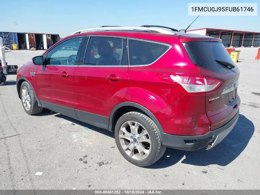 1FMCU0J95FUB61746 2015 Ford Escape Titanium