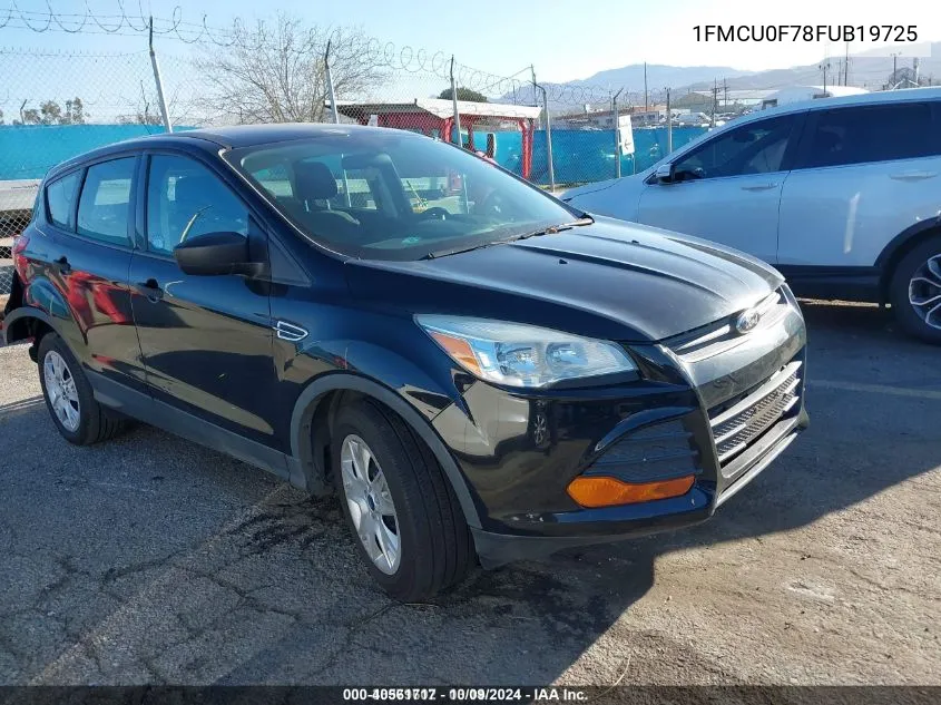 2015 Ford Escape S VIN: 1FMCU0F78FUB19725 Lot: 40561717