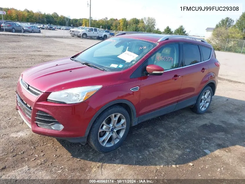 2015 Ford Escape Titanium VIN: 1FMCU9J99FUC29308 Lot: 40563174