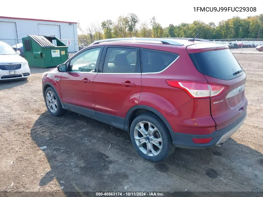 2015 Ford Escape Titanium VIN: 1FMCU9J99FUC29308 Lot: 40563174