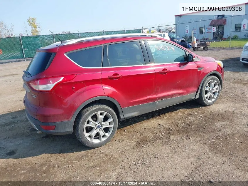 2015 Ford Escape Titanium VIN: 1FMCU9J99FUC29308 Lot: 40563174