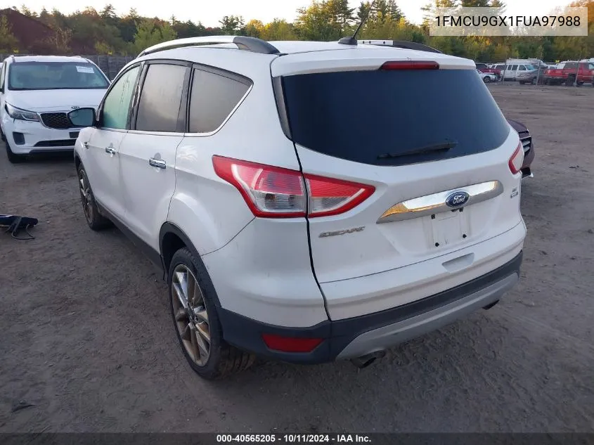 2015 Ford Escape Se VIN: 1FMCU9GX1FUA97988 Lot: 40565205