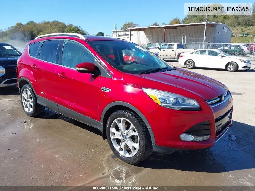 2015 Ford Escape Titanium VIN: 1FMCU9J95FUB69365 Lot: 40571506