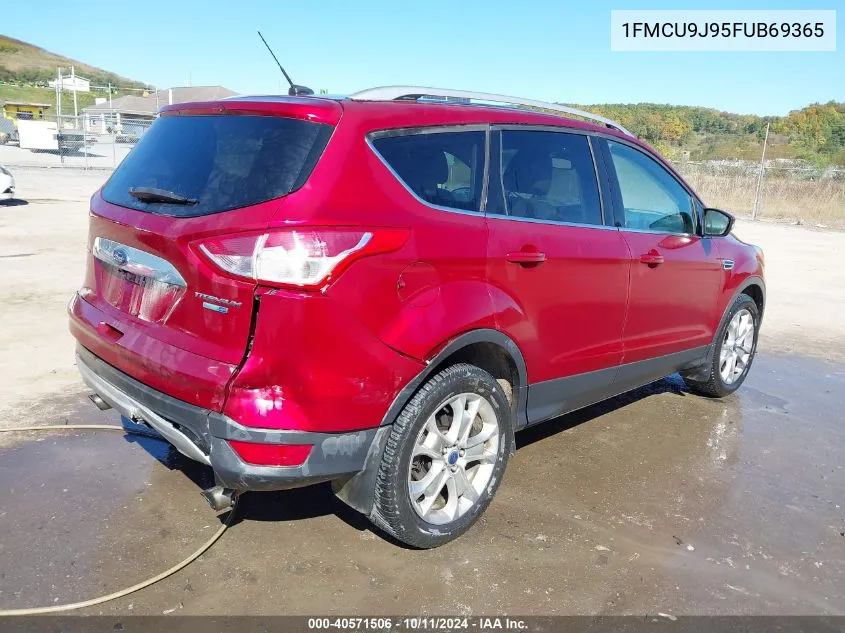 2015 Ford Escape Titanium VIN: 1FMCU9J95FUB69365 Lot: 40571506