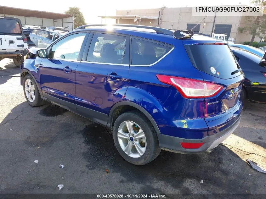 1FMCU9G90FUC27003 2015 Ford Escape Se