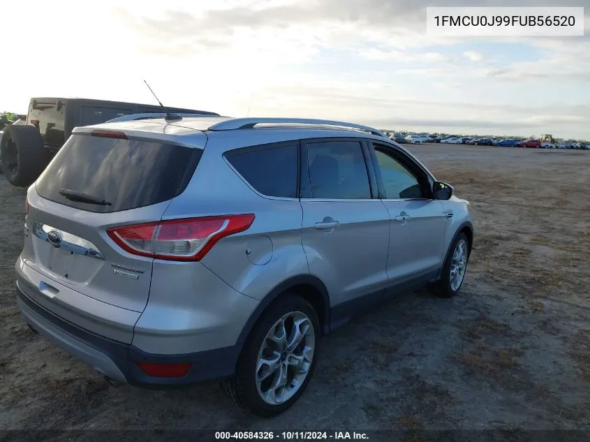 2015 Ford Escape Titanium VIN: 1FMCU0J99FUB56520 Lot: 40584326