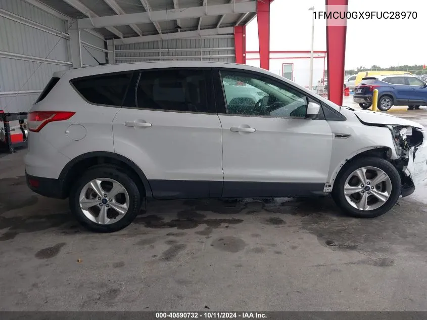 2015 Ford Escape Se VIN: 1FMCU0GX9FUC28970 Lot: 40590732