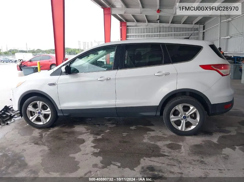 2015 Ford Escape Se VIN: 1FMCU0GX9FUC28970 Lot: 40590732