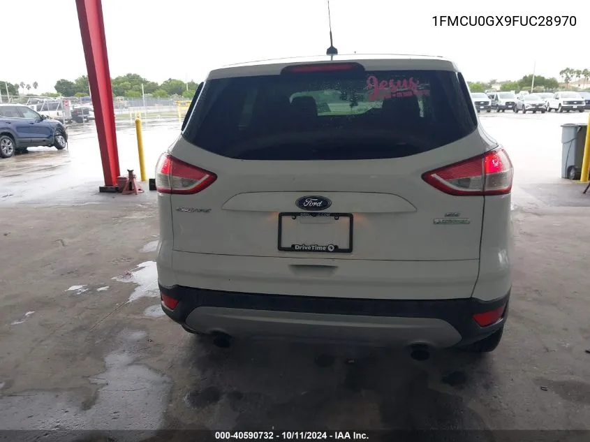 2015 Ford Escape Se VIN: 1FMCU0GX9FUC28970 Lot: 40590732