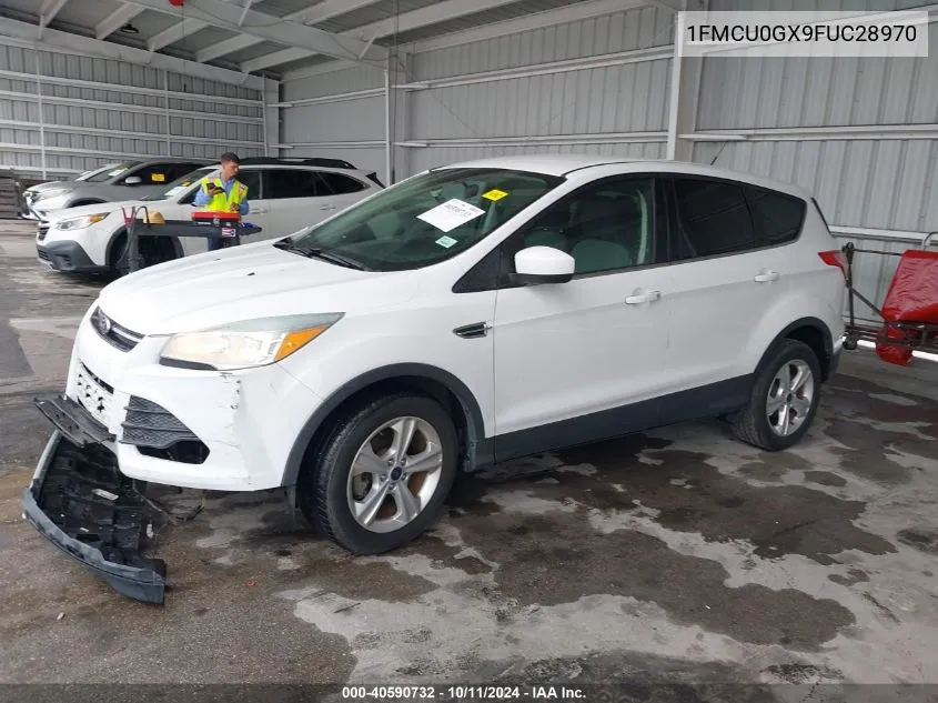 2015 Ford Escape Se VIN: 1FMCU0GX9FUC28970 Lot: 40590732