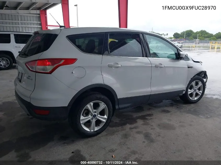 2015 Ford Escape Se VIN: 1FMCU0GX9FUC28970 Lot: 40590732