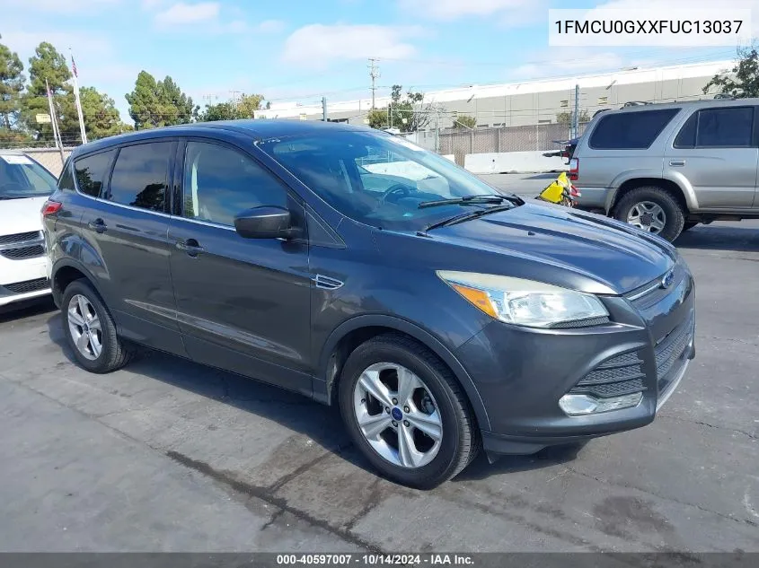 2015 Ford Escape Se VIN: 1FMCU0GXXFUC13037 Lot: 40597007