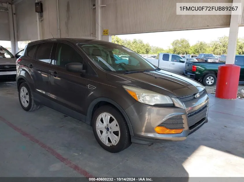 2015 Ford Escape S VIN: 1FMCU0F72FUB89267 Lot: 40600232