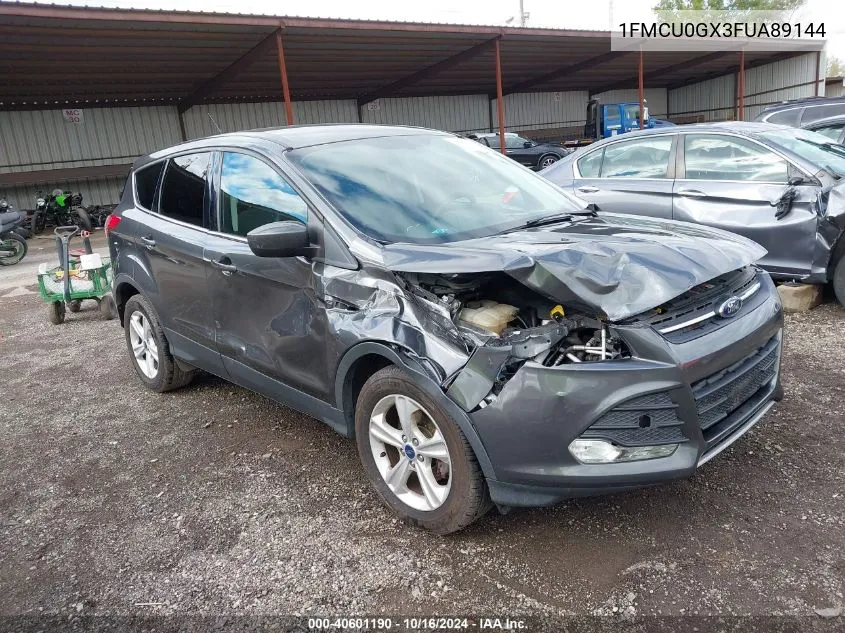 2015 Ford Escape Se VIN: 1FMCU0GX3FUA89144 Lot: 40601190