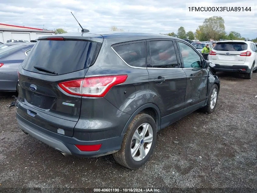 2015 Ford Escape Se VIN: 1FMCU0GX3FUA89144 Lot: 40601190