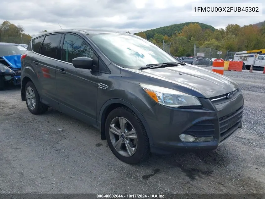 2015 Ford Escape Se VIN: 1FMCU0GX2FUB45302 Lot: 40602644